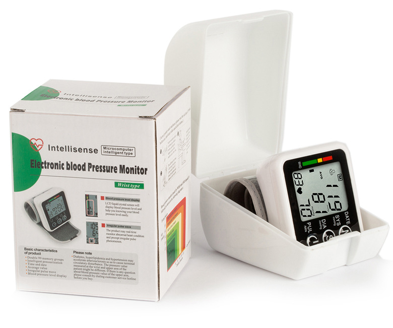 厂家批发中英文语音手腕式血压计 爆款电子血压计测量仪 礼品加工示例图11