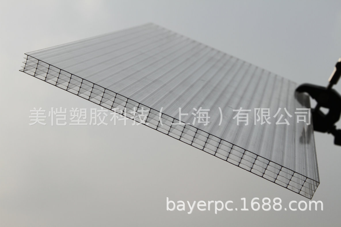 五层阳光板厂家 大量供应 乳白阳光板 10mm阳光板示例图4