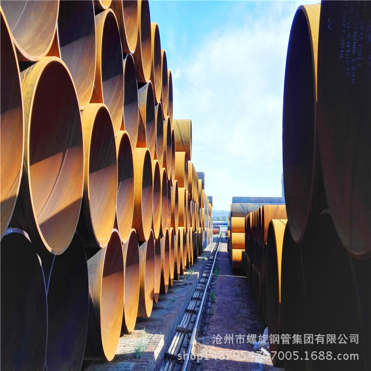沧州螺旋钢管 国标钢管生产厂家 碳钢螺旋缝埋弧焊钢管制造企业示例图2