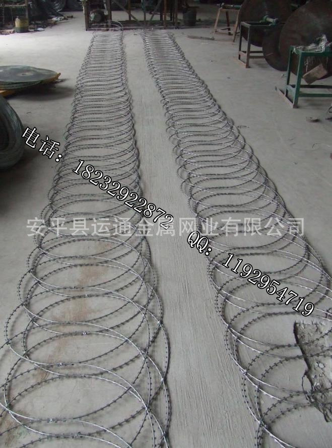 【安平厂家】刀片刺绳，刺铁丝，铁丝网示例图3