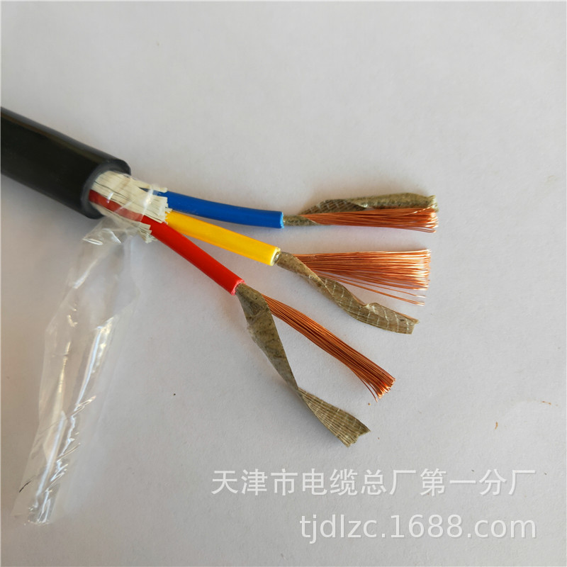 NH KVVRP2耐火屏蔽控制电缆 铜箔全屏蔽软心线缆示例图12