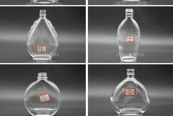 晶白料优质 2两小酒瓶 100ml玻璃瓶 江小白酒瓶 125ml高档l小酒瓶示例图19