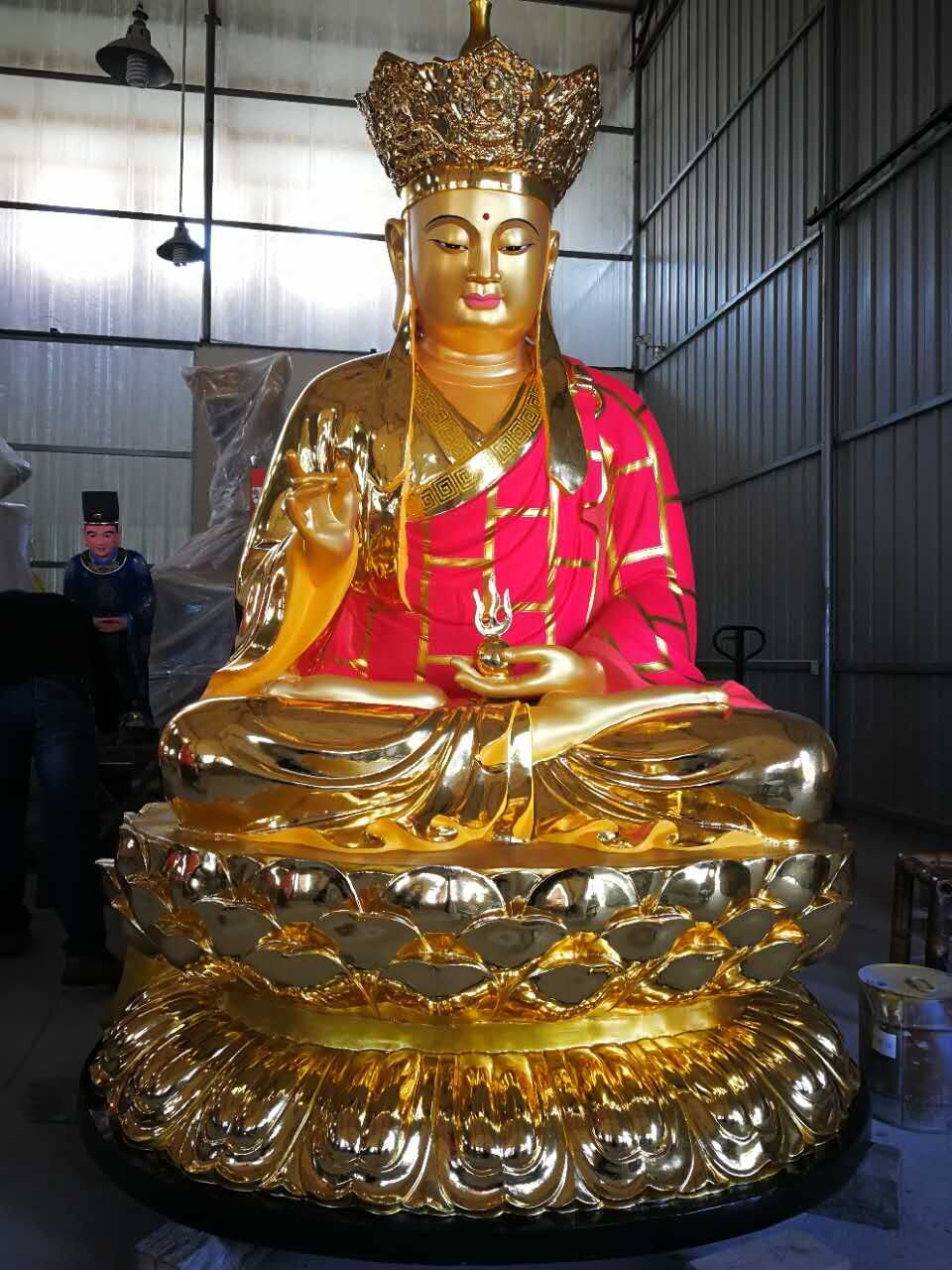 佛像 本厂专业生产精品铸铜地藏王菩萨 彩绘地藏王菩萨 彩绘地藏王菩萨