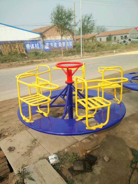 沧州晶康体育 厂家销售儿童转椅  室外健身器材 户外健身路径 质优价廉