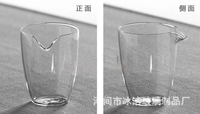 杜兰草堂玻璃公杯 公道杯茶海 耐热匀杯 手工防烫 优质断水分茶器示例图7