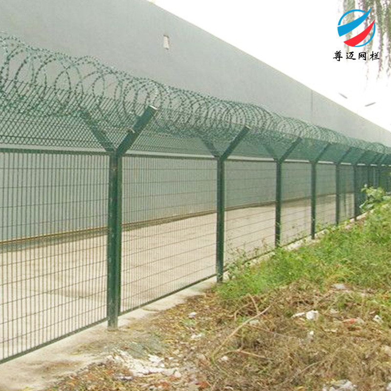 江苏 Y型柱机场护栏网 看守所钢网墙 看守所防攀爬护栏网厂家