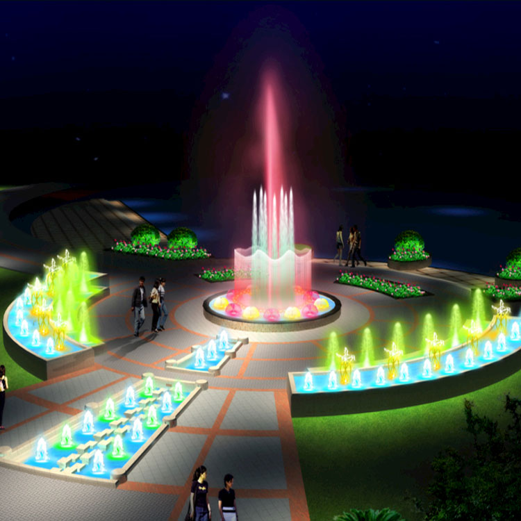 内蒙古程控音乐喷泉景区矩阵音乐喷泉音乐喷泉设计厂家