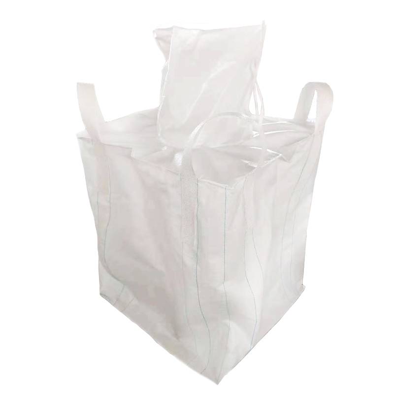 漯河白色集装袋全新料白色优质吨包袋预压桥梁袋污泥袋