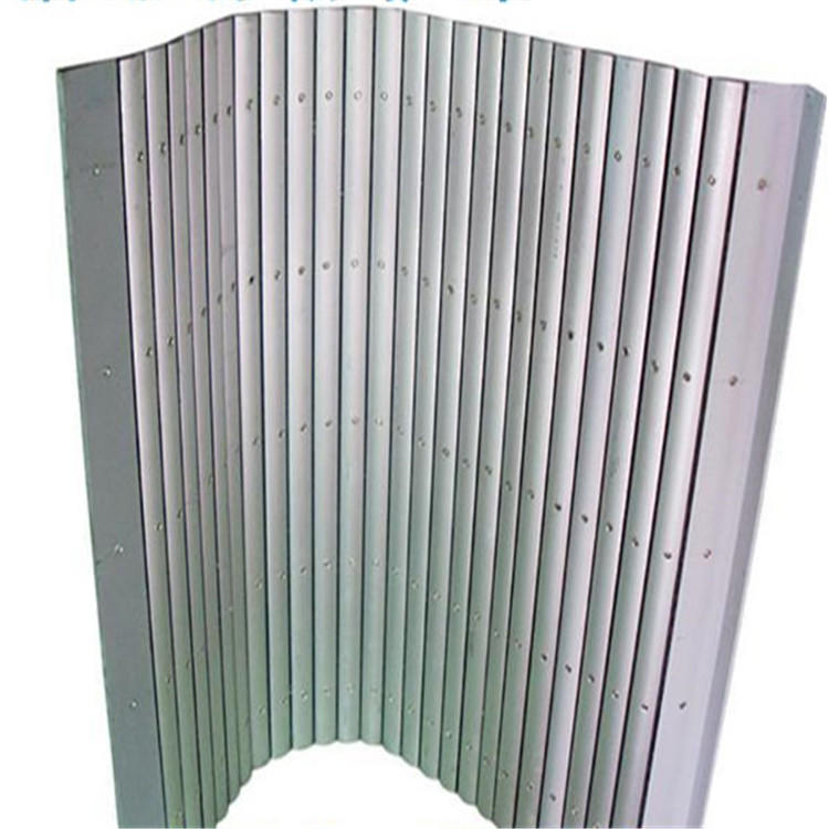 沧州汇科机床防护帘 铝型材防护帘示例图2