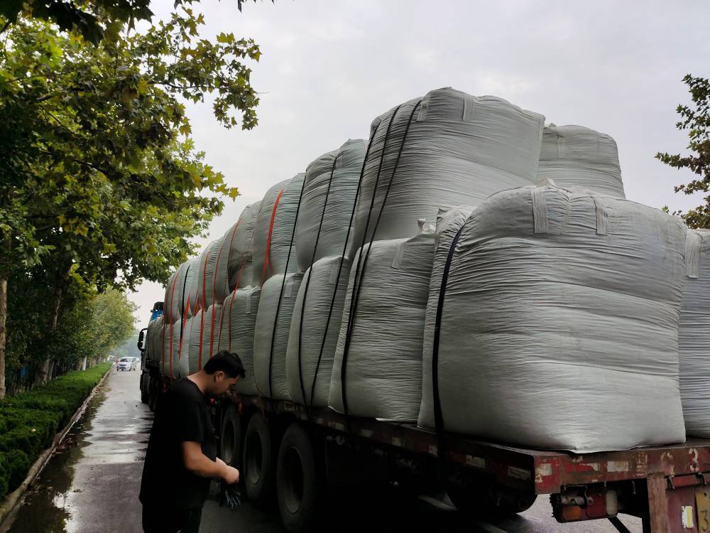 广州全新黄色再生料吨袋太空袋集装包污泥预压袋 邦耐得厂家图片