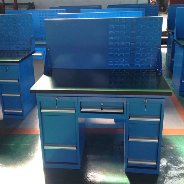 深圳重型工作台操作台维修工作桌钳工台防静电挂板工作台