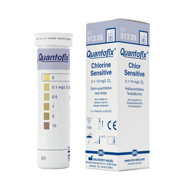 德国MN QUANTOFIX余氯灵敏半定量测试条 Chlorine Sensitive91339