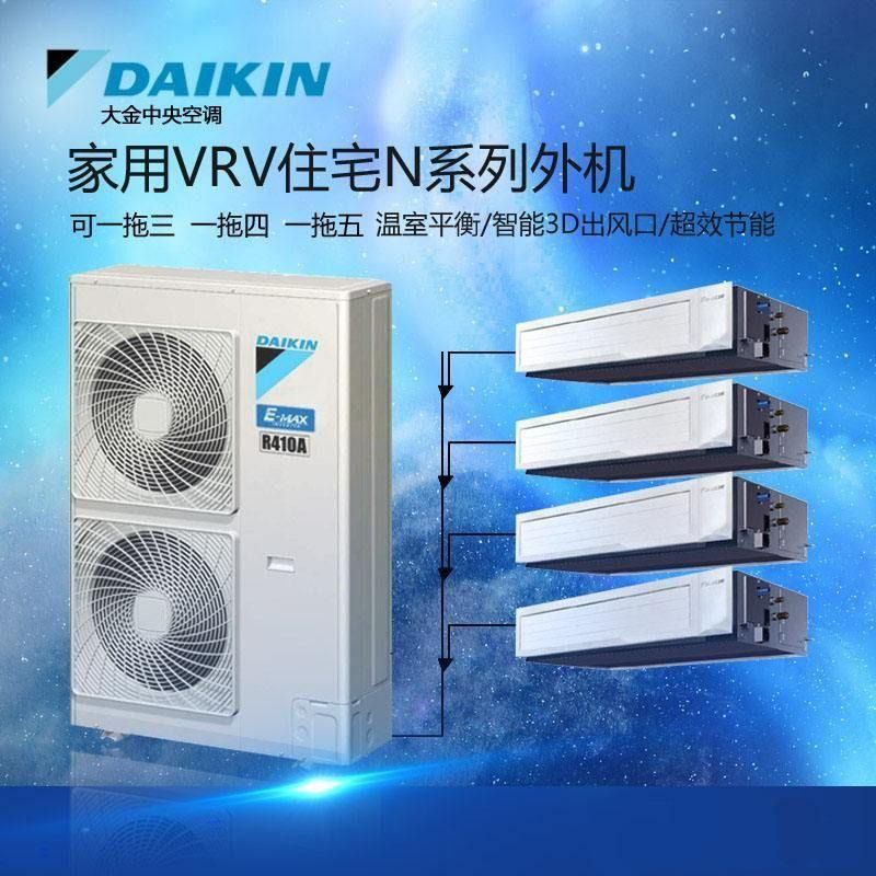北京大金中央空调风管机3D气流温湿平衡型风管机大金家用变频风管机