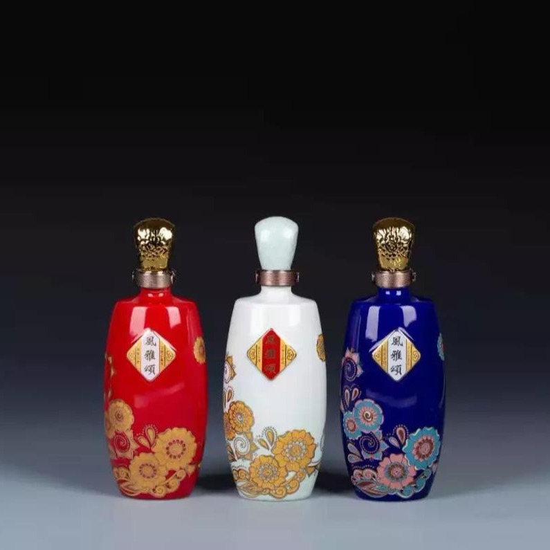 中润陶瓷酒瓶个性定制风雅颂陶瓷密封酒瓶酱酒专享