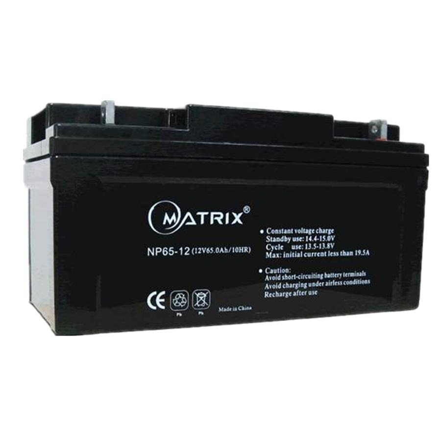 MATRIX蓄电池NP65-12矩阵蓄电池12V65AH铅酸免维护蓄电池图片