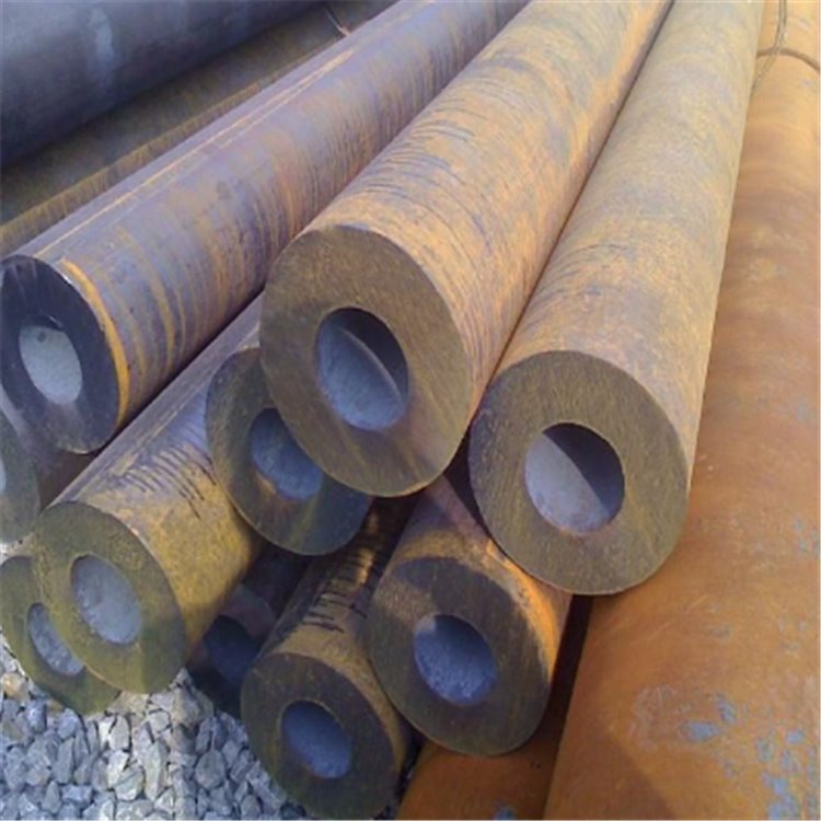 ASTM-1045无缝钢管 大口径厚壁无缝钢管 机械加工 碳素钢管图片