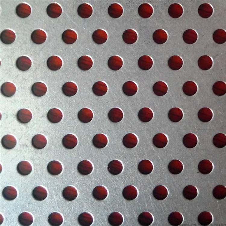 安平欧腾201 304 316不锈钢圆孔网 耐腐蚀不锈钢冲孔板常用 3孔5孔8孔圆孔过滤筛板图片
