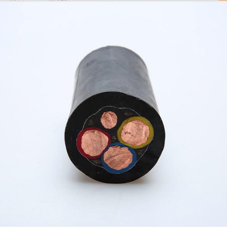 YCW-J抗拉 耐磨钢丝电缆370235橡套电缆价格