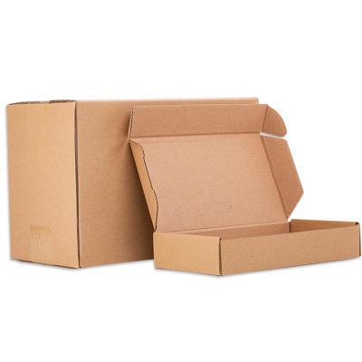 小规格牛皮纸飞机盒小码手机壳钢化膜包装盒三层特硬飞机盒