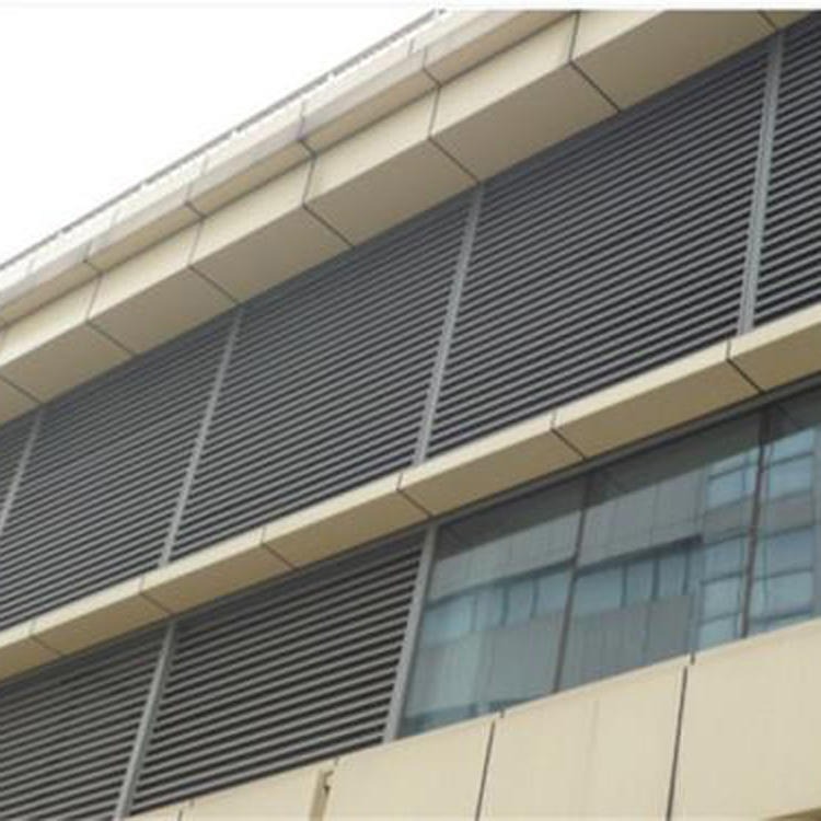 铝合金自垂百叶窗 固定大百叶窗 铝合金百叶通风口 空调百叶出风口 价格从优