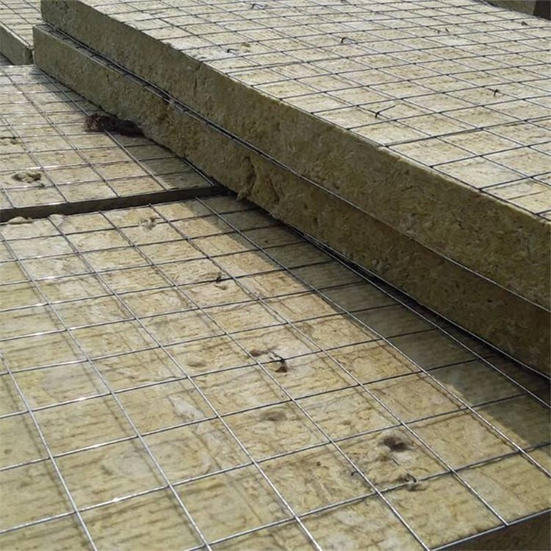 岩棉复合板 网包岩棉板 钢网插丝岩棉板 复合岩棉板 外墙保温建材 巨拓