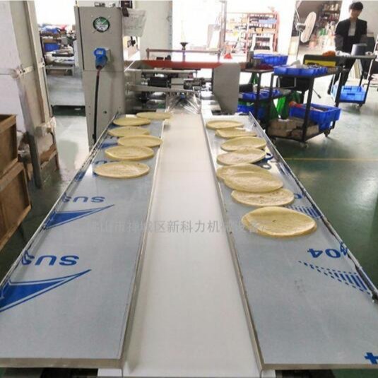 唐氏智能鸭饼自动包装机，北京鸭饼包装机，多张圆饼包装机  10张大饼自动打包机  鸭饼自动包装机图片