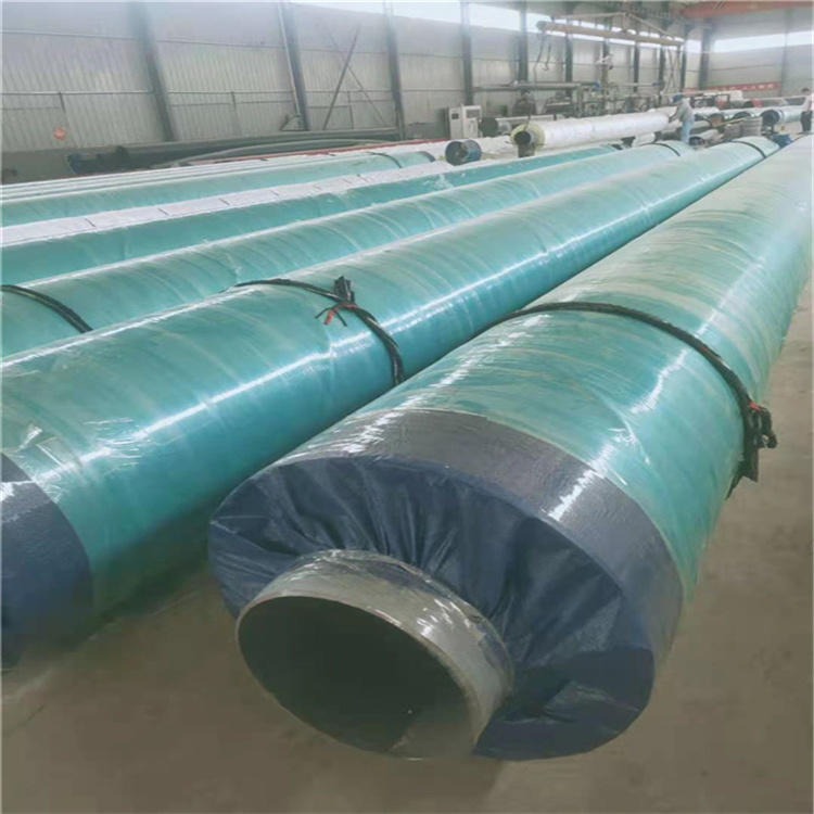 聚氨酯保温钢管厂家 海马管道 PE保温钢管 外3PE钢套钢保温钢管