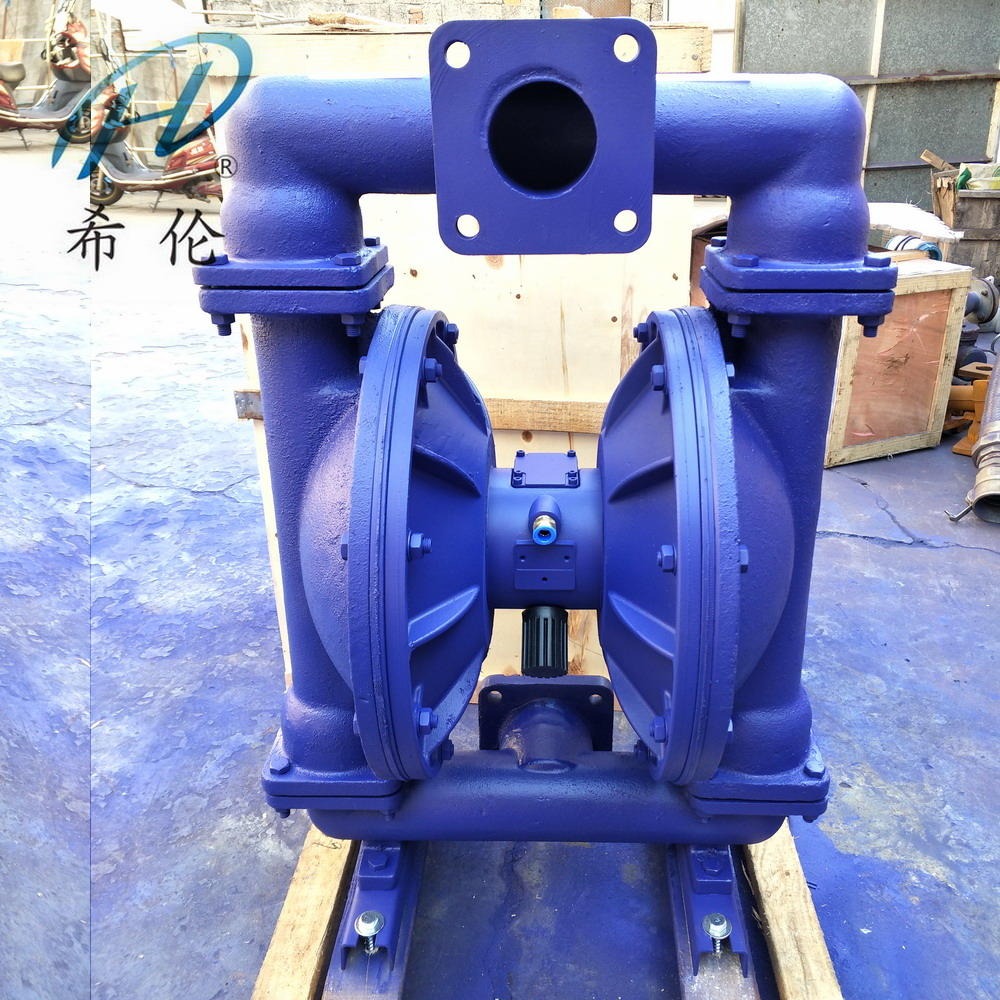铸铁气动隔膜泵 QBK-100铸铁双隔膜泵