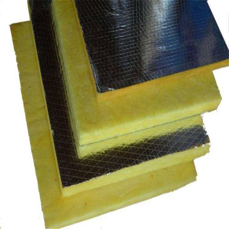 福森供应 玻璃棉板 铝箔玻璃棉板 钢结构彩钢屋面保温隔热用 施工简单