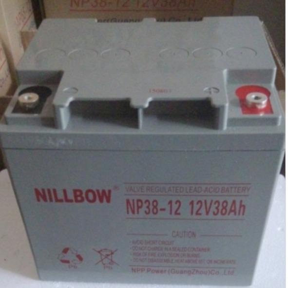 NILLBOW力宝蓄电池NP24-12全封闭阀控蓄电池UPS  EPS  太阳能12v24ah储能胶体蓄电池