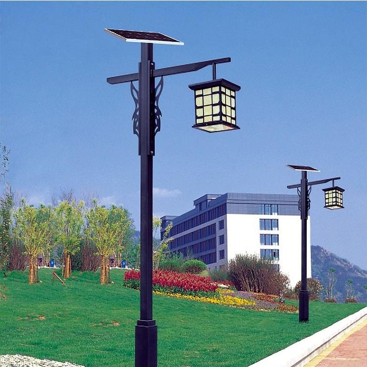 鑫永虹景区中式太阳能LED景观庭院灯 3米5花园小路灯图片