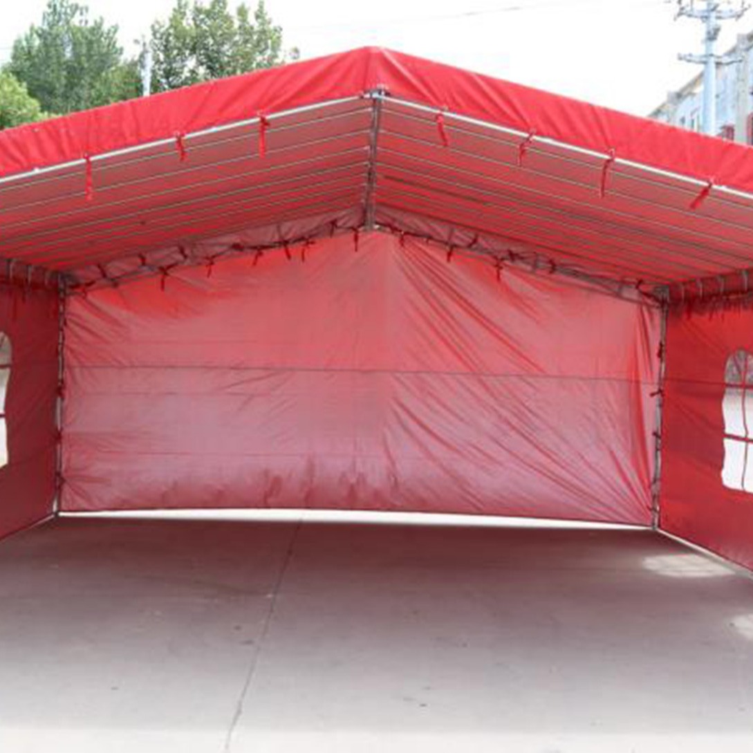 办酒席用的钢管棚子钢管活动棚子折叠式帐篷