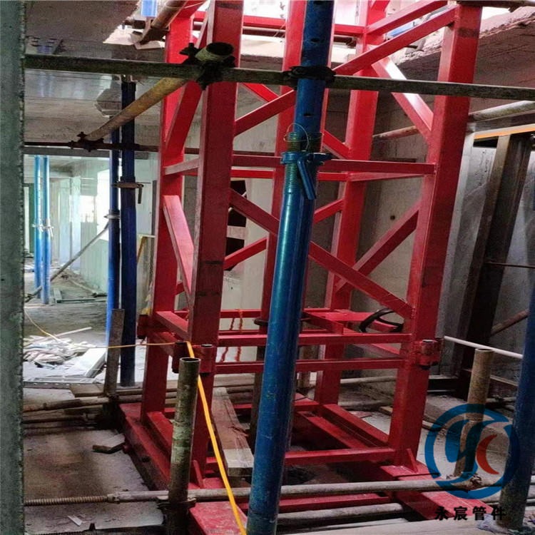 咏宸广州18米手动内爬式布料机  手动电梯井内爬式布料机