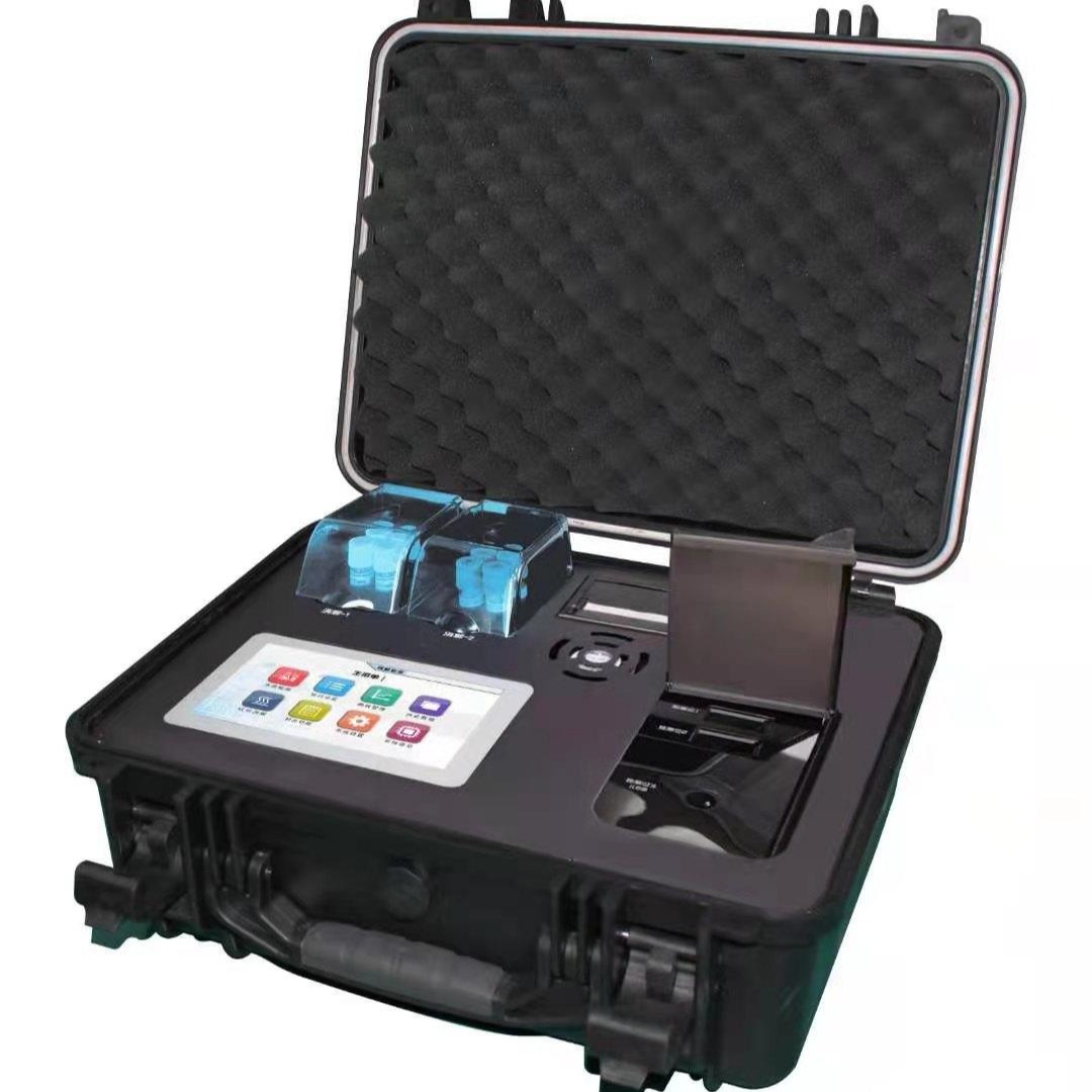 LB-700 便携式智能水质多参数检测箱 可订制参数 COD氨氮总磷总氮浊度重金属图片