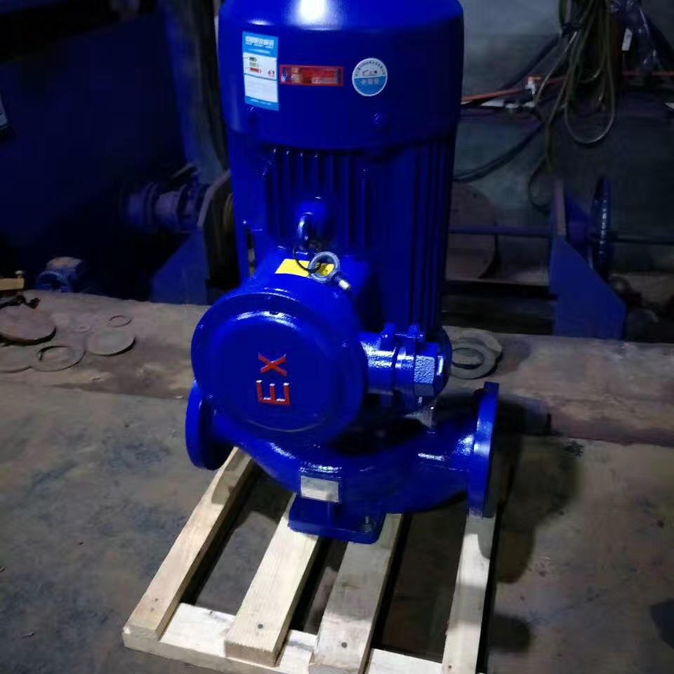ISG立式管道离心泵 工业冷却水循环泵 不锈钢管道离心泵 ISG40-100(I)A立式离心泵