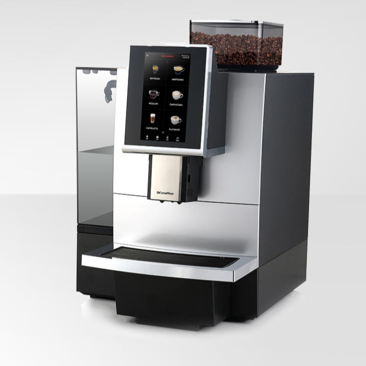 咖博士咖啡机商用全自动咖啡机F12BIGPLUS双泵高速出品智能大屏自动上水