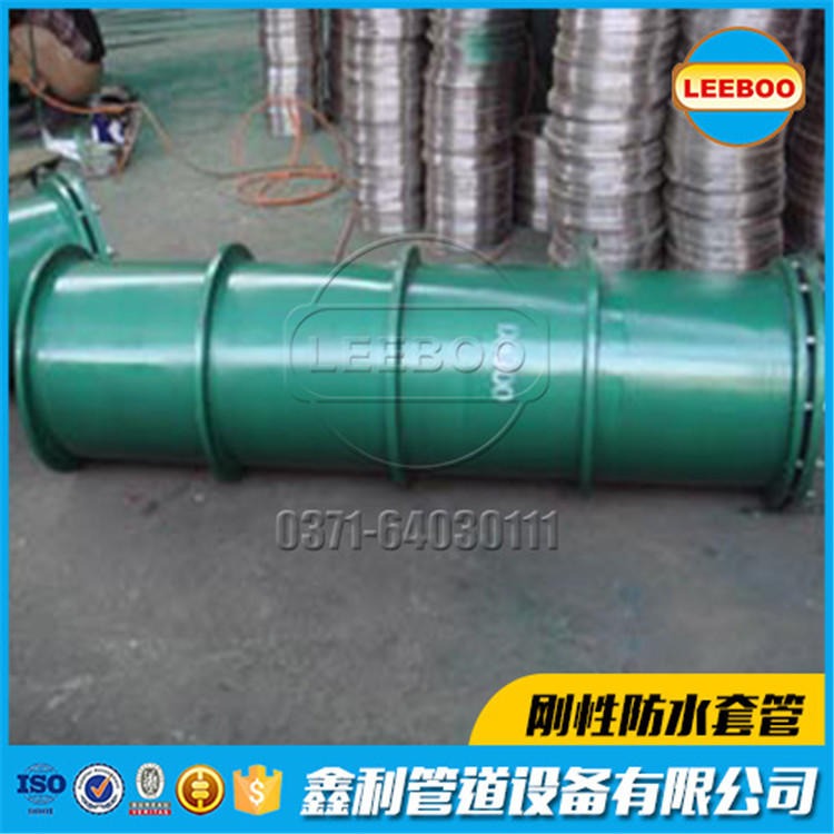 现货供应DN50-1400柔性防水套管  加长型防水套管  加长翼环柔性防水套管  质量放心  LEEBOO/利博