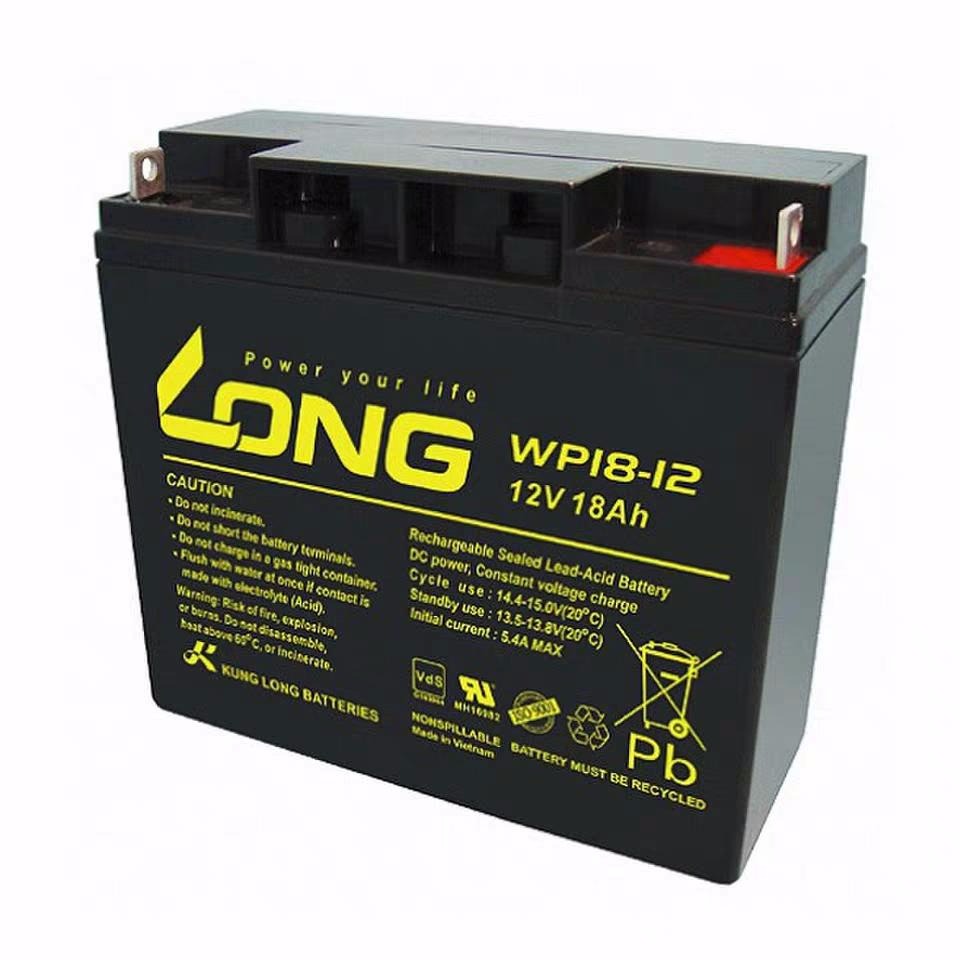 LONG牌蓄电池 台湾广隆蓄电池12V20AH  广隆铅酸免维护蓄电池WP20-12 质保1年图片