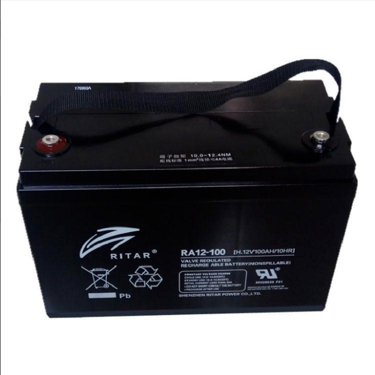 瑞达蓄电池RA12-100 RITAR电池12V100AH UPS/EPS电源 直流屏电池