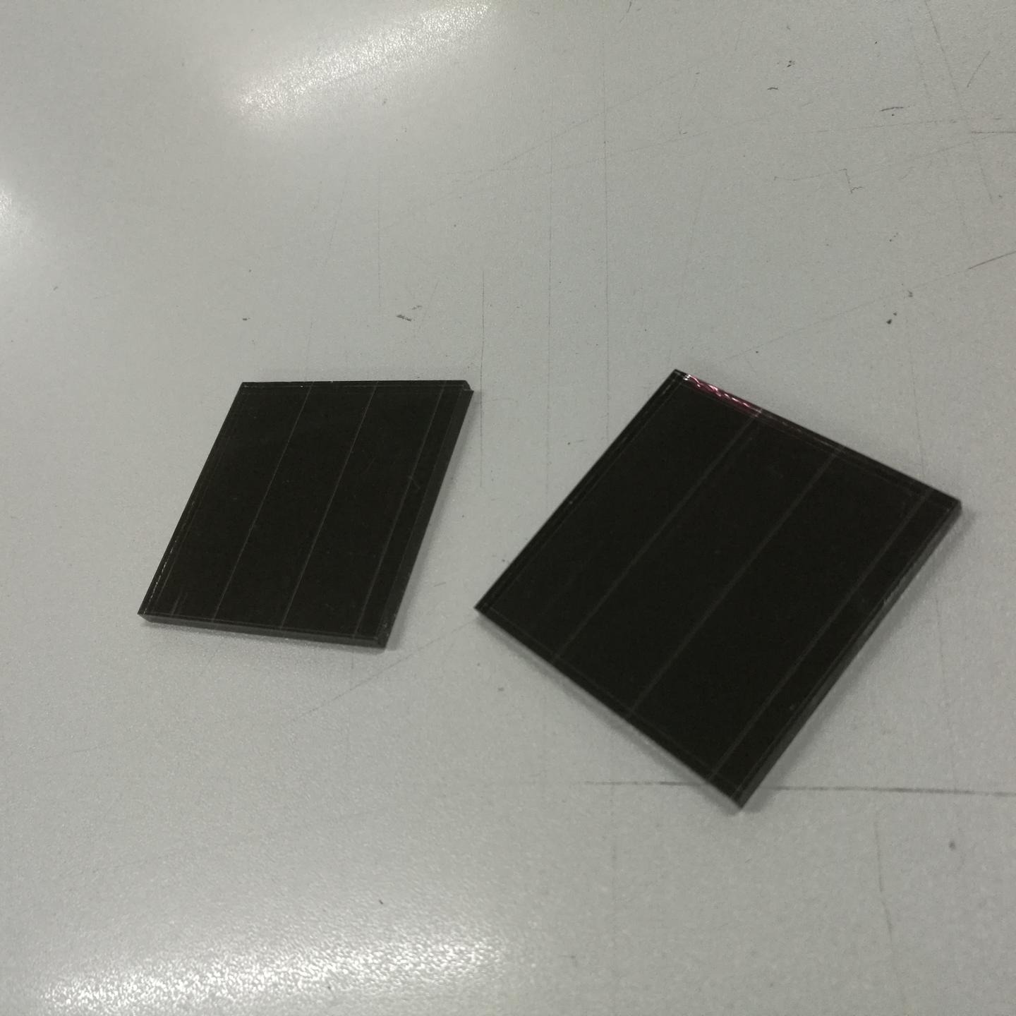 非晶硅板 深圳中德太阳能非晶硅太阳能电池板 厂家直销太阳能小板小组件图片