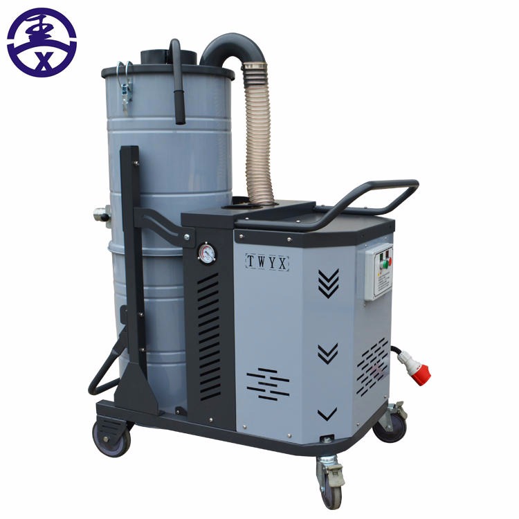 生产厂家直销工业移动式吸尘器 集尘机 固定式吸尘器 双桶吸尘器