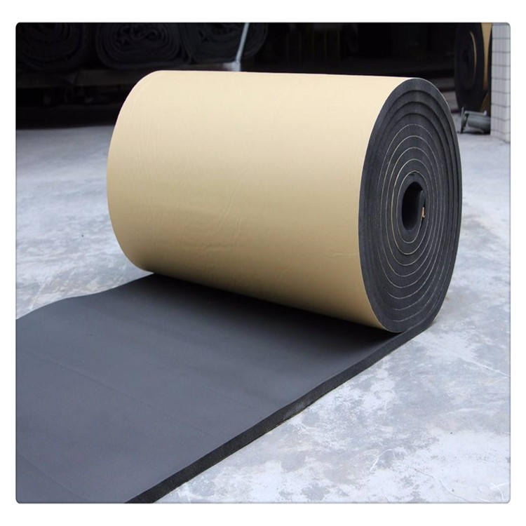 专业生产自粘橡塑海绵板 橡塑保温板品质保证