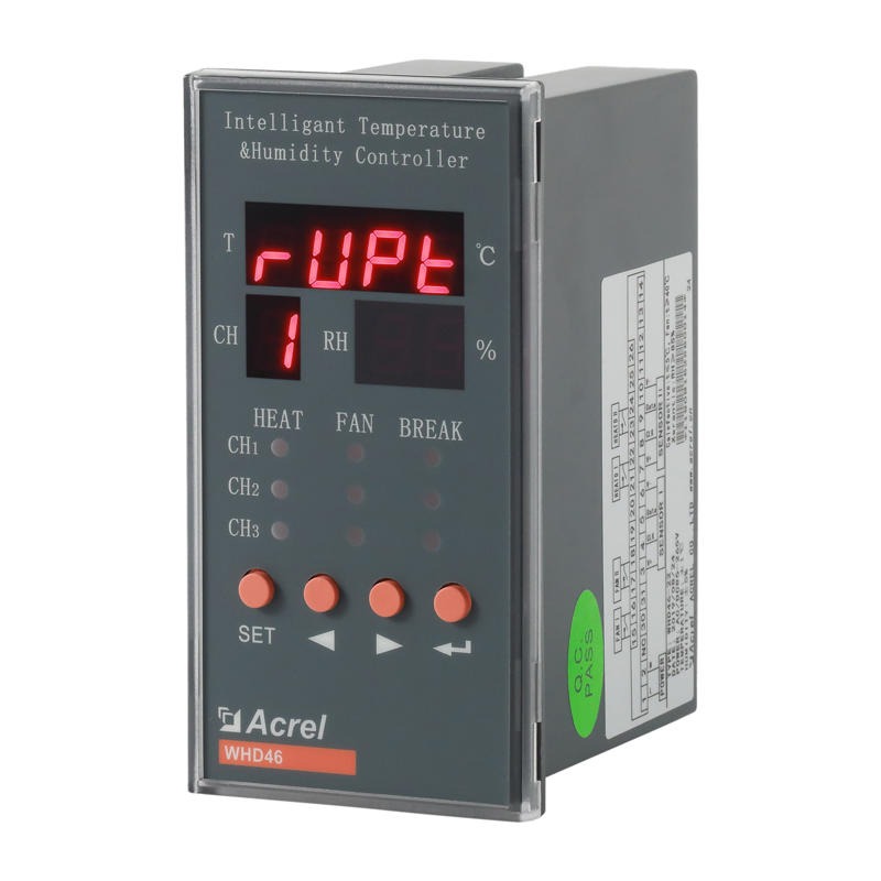 采用进口高分子温湿度传感器 WHD46-22 可选配附加功能 热卖温湿度控制器图片