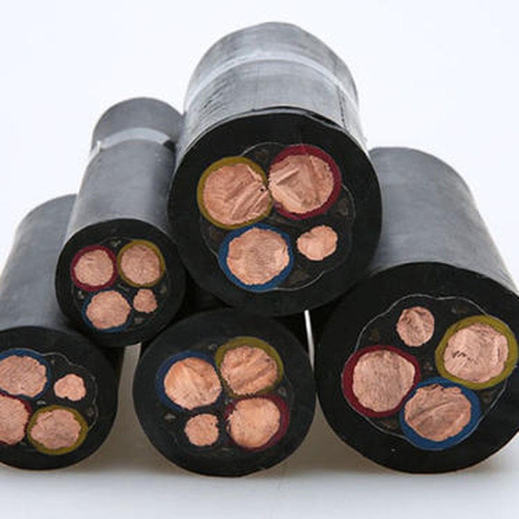 电力控制综合橡套电缆 厂价生产批发 YC橡套电缆3*4+2*2.5 信泰生产商