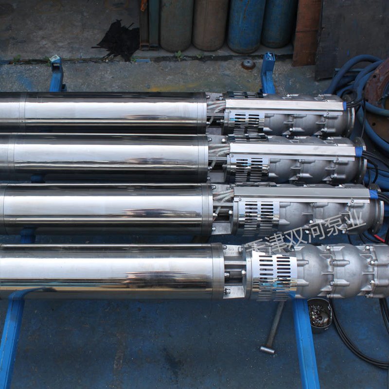 双河泵业厂家供应不锈钢潜水泵 200QJH32-136/8 耐腐蚀海水泵    海水潜水泵