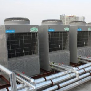 鸿门科技 工业别墅家用分体承压式太空能 空气能300L升平板  太阳能热水器3.0号