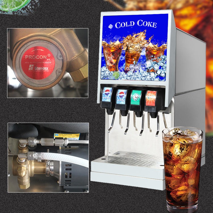 英迪尔可乐机 商用全自动果汁机碳酸饮料机器 饮料加工设备图片