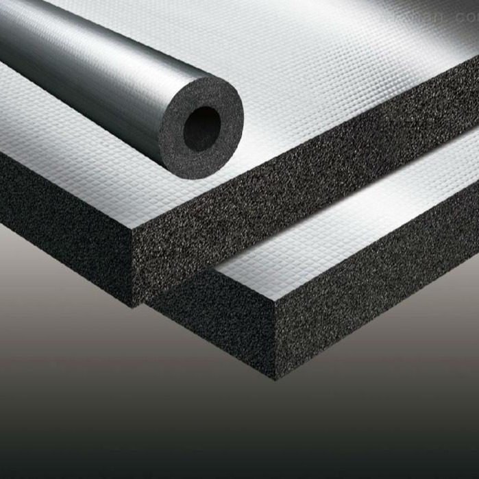 自粘不干胶橡塑板  批发 明和达公司 铝箔防火橡塑保温板  生产厂家    橡塑保温施工
