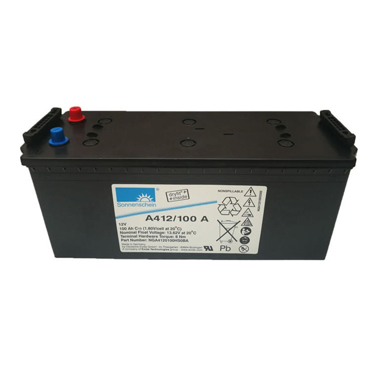 Sonnenschein阳光蓄电池A412/100A 12V100AH德国原装进口 UPS EPS配套使用图片