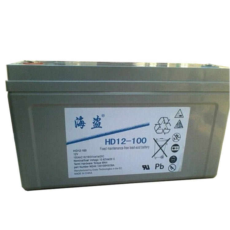 海盗蓄电池HD12-200 12V200AH阀控式铅酸蓄电池 免维护储能电瓶图片